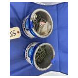 2 - Coffee Cans w/Nails