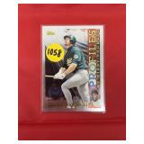 1996 TOPPS PROFILE MARK MCGWIRE CARD