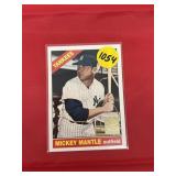 INSERT CARD TOPPS HOF MICKEY MANTLE