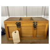 Wood Box w/Wildlife Maps & Guides