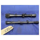 2 - Gun Scopes - Weaver & Other