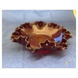 Fenton Ruffled Edge Dish