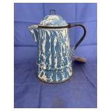 Granite Coffee Pot w/rocks