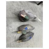 3 Pcs - Duck Decoys - Cabelas - Plastic & Rubber