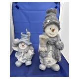 2 Pcs - Snowman Dï¿½cor