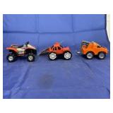 3 - Plastic Toy Cars