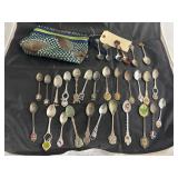 Collectible Spoons in Bag