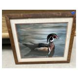 Jack Harbor Framed Duck Pic
