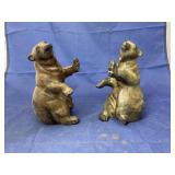 2 - Bear Figurines