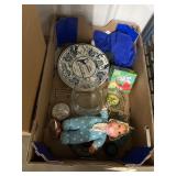 Doll - Glass Decorative Plates - Snow Globe