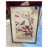Oriental Framed Pic 19"x27"