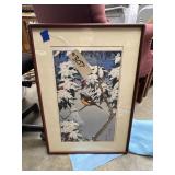 Oriental Framed Pic 19"x27"