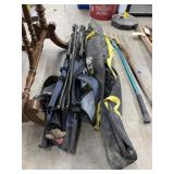 2 Pcs - Bag Folding Chair & SKLG 7x7 Net