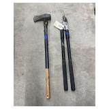 Bolt Cutters & Axe