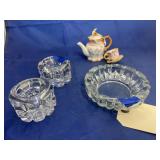 5 Pcs - Ornament - Candle Holders - Ash Tray