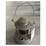 Handlan-Buck Co Lantern - red lens