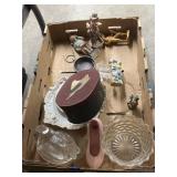 Glass Plates - Figurines - Bowl - Glass Hen