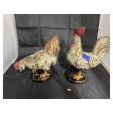2 - Rooster Figures