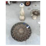 Concrete Bird Bath