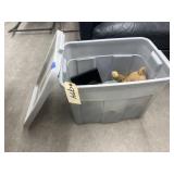 Smokey the Bear Stuffies in Plastic Bin w/Lid