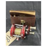 Fishing Reel in Case
