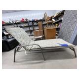 Adjustable Patio Lounger w/Cushion