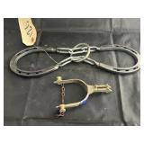 2 Pcs - Spur & Horseshoe Dï¿½cor
