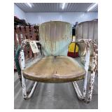 Vintage Metal Lawn Chair