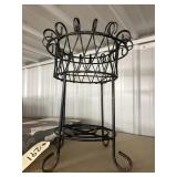 Cast Iron Plant Stand 16"H