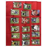 LOT OF 1997 DONRUSS FOOTBALL ROOKIE STAR CARDS