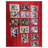LOT OF STAR FOOTBALL DEFENDERS CARDS