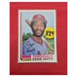 1982 TOPPS TRADED HOF OZZIE SMITH CARD