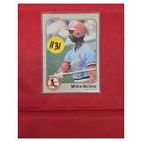 ROOKIE CARD 1983 FLEER WILLIE MCGEE