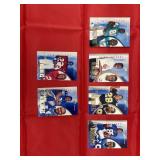 LOT OF PINNACLE STAR FOOTBALL INSERT CARDS