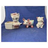 3 Pcs - Coin Bank - Planters