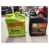 2 Pcs - Bar & Chain Oil - Full Jugs - Poulon Pro