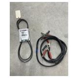 Jumper Cables & 42" Deck Drive Belt