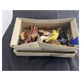 Box of Assorted Kids Toy Animals
