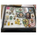 Smokey the Bear Patches - Pins in Display