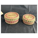 Nesting Wicker Boxes