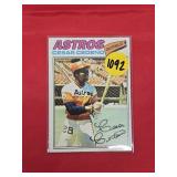1977 TOPPS CESAR CEDENO CARD