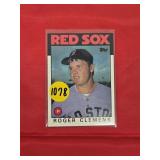 2ND YR CARD 1986 TOPPS ROGER CLEMENS