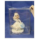 Napco August Angel Figurine in Plastic Case