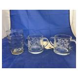 2 - Sugars & Glass Cup