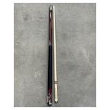 Mizerak 58" Hardwood Pool Cue 2 Pc
