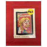 1980 WACKY PACK NOOSEWEEK CARD