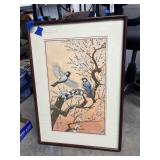 Oriental Framed Pic 19"x27"