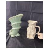 Vase & Toby Jug Creamer