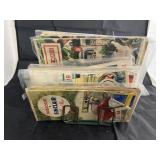 Vintage Sinclair Maps & Holder