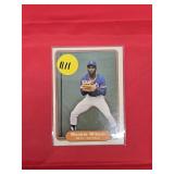 2ND YR CARD 1982 FLEER MOOKIE WILSON